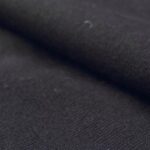 Dzianina single singiel jersey czarna 155g/m2 - 188 cm