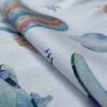 Dzianina druk cyfrowy samoloty 180g/m2 - 170 cm