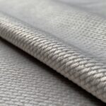 Velvet cegiełka szary 220 g/m2 - 160 cm