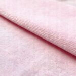 Dzianina welur różowy 220 g/m2 -  180 cm