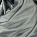 Tkanina obiciowa welur szary grafit