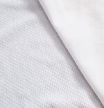 Velvet welur cegiełka biały 220g/m2 - 160 cm - 1 metr - obrazek 5