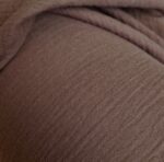 Tkanina Muślin double brąz - 160 cm - obrazek 8