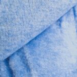 Dzianina futerkowa błękit - 150 cm - 1 metr