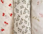 Tkanina Muślin double gaze wzór druk kwiaty - 1 metr - 160 cm - obrazek 10