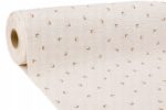 Tkanina Muślin double gauze wzór księżyce ecru - 1 metr - 160 cm - obrazek 4