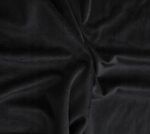 Tkanina tapicerska aksami welur velvet czarny 145 cm