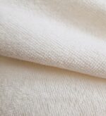 Dzianina frotte ecru kremowa bambusowa na ręczniki dwustronna - 145 cm - obrazek 6